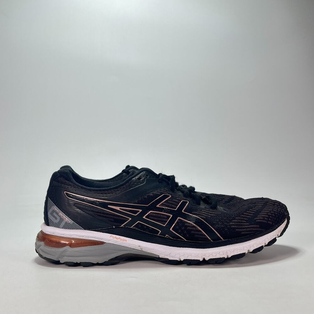 ASICS GT-2000 8 Black Rose Gold Stability Running Shoes 1012A591 Women's Size 8